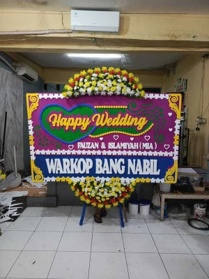Papan Bunga di Nglinduk Gabus