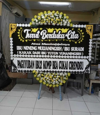 Papan Bunga di Nglinduk Gabus